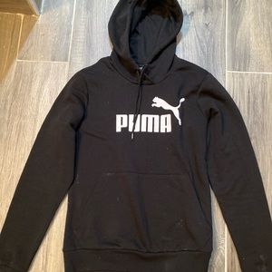 Women’s Black Puma Hoodie | Size Small